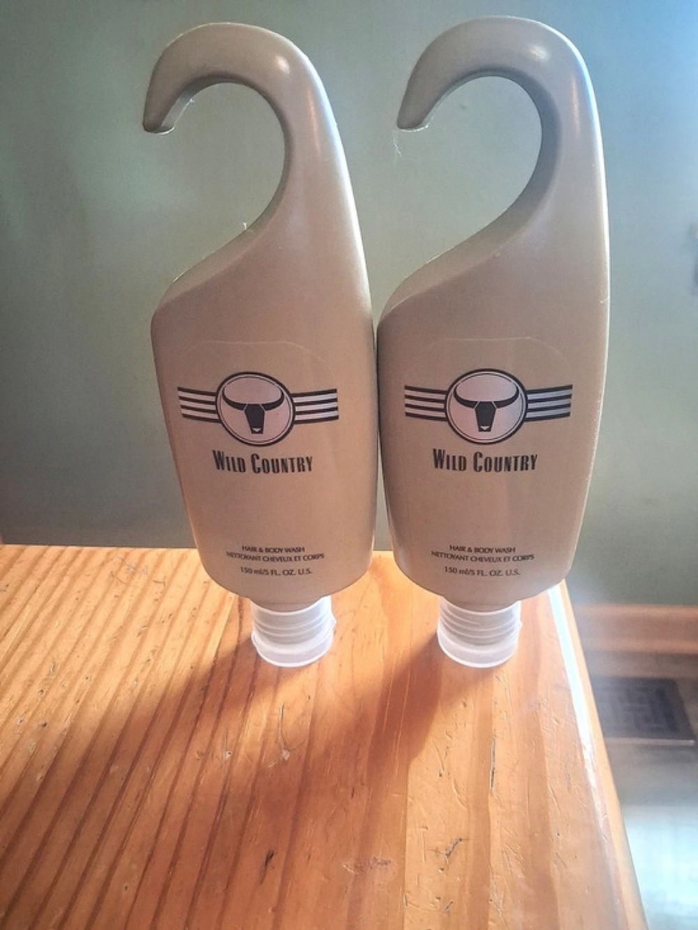 Avon Wild Country Hair & Body Wash Two-Bottle Set NWT